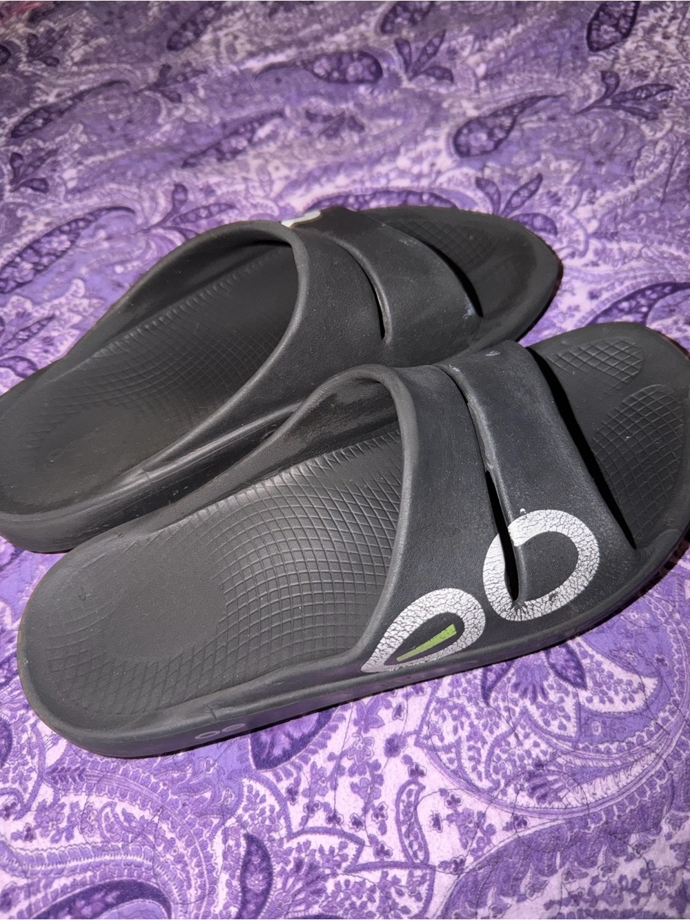 OOFOS Ooahh SPORTS SANDALS Black